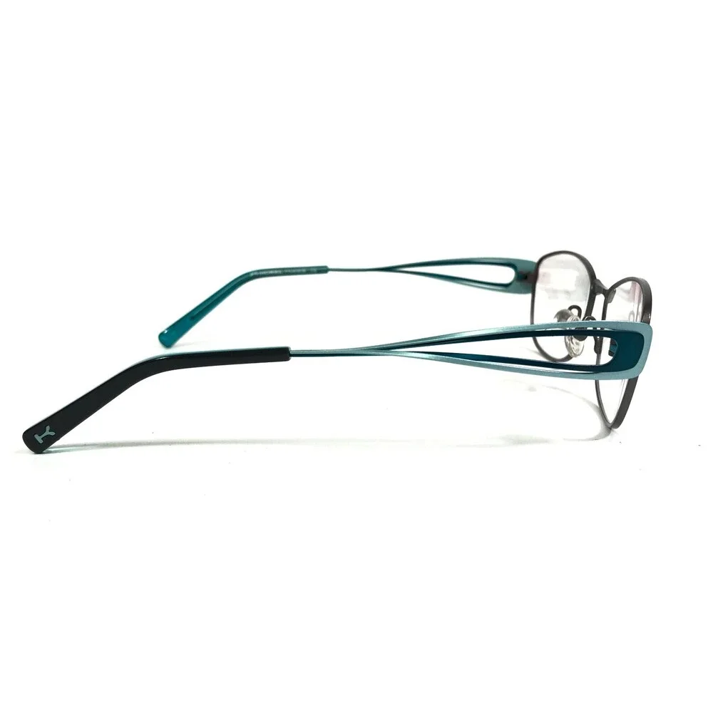 Morel Eyeglasses Frames KOALI 7367K GB033 Grey Blue Square Full Rim 50-16-135